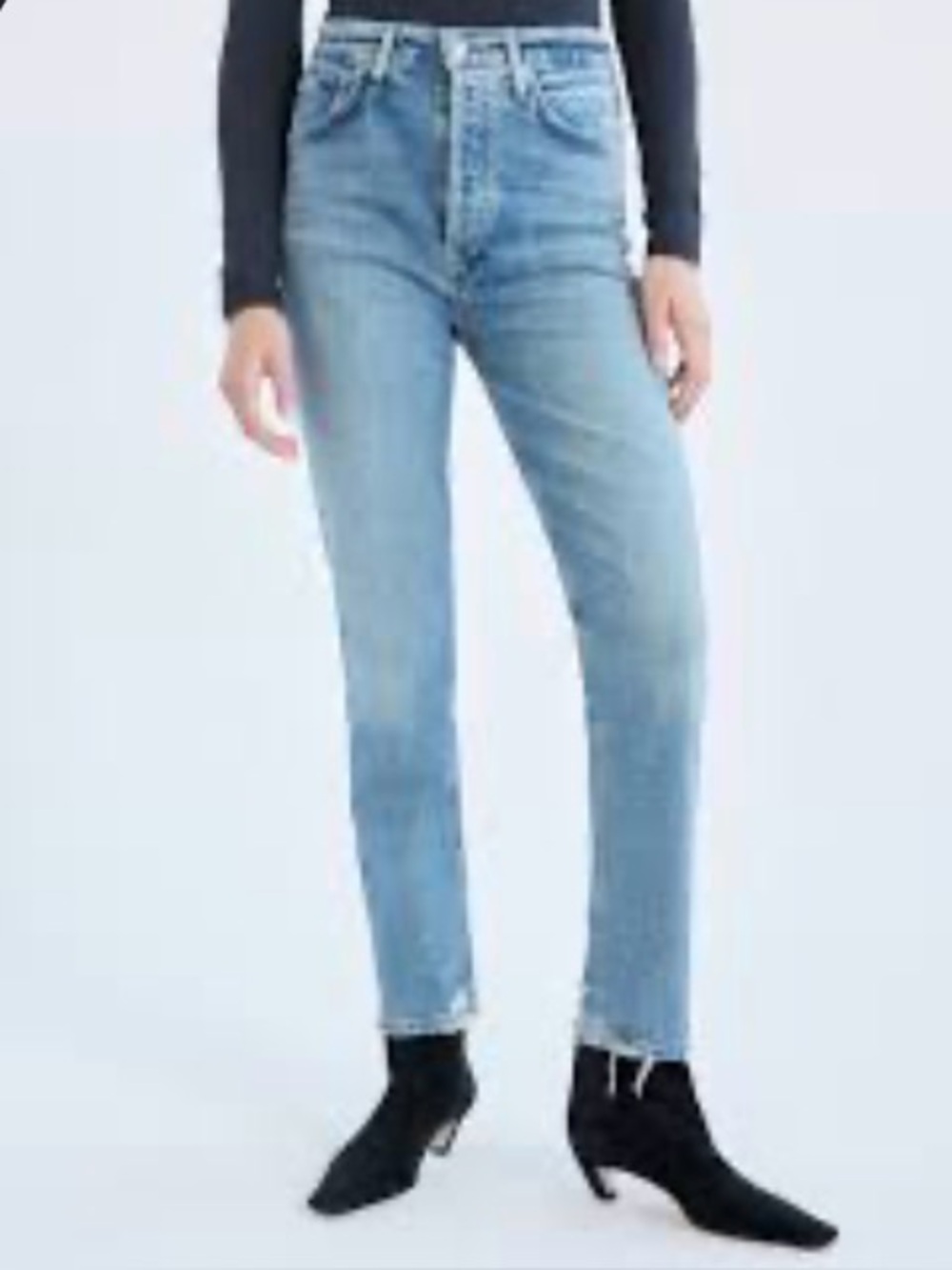Citizens Of Humanity Sabine High-Rise Straight vintage-inspired Jeans SZ 29